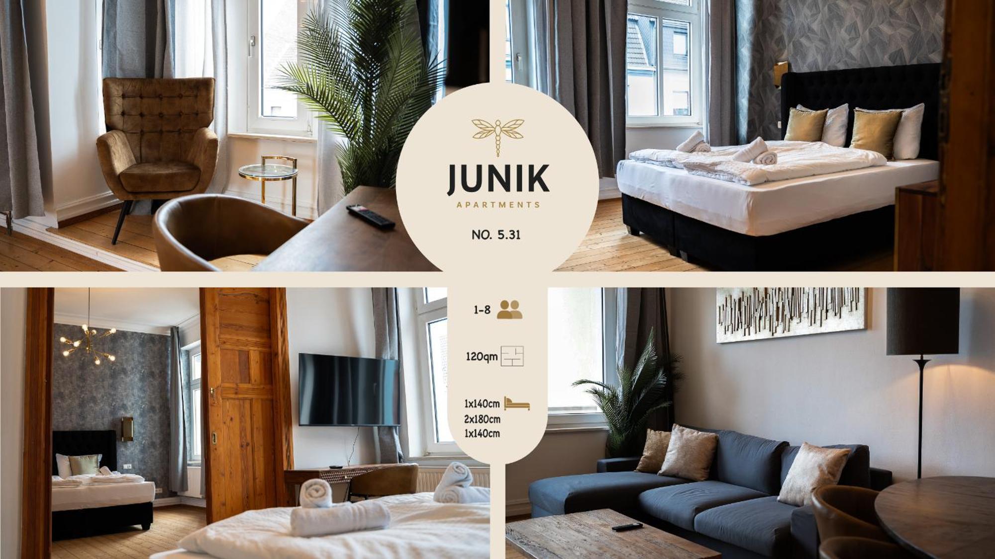 Junik Apartments - Deine Cityapartments In Duisburg Kamer foto